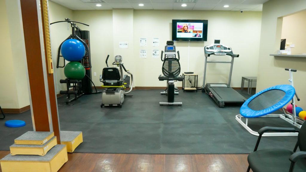 Exercise Gym Area with Bike